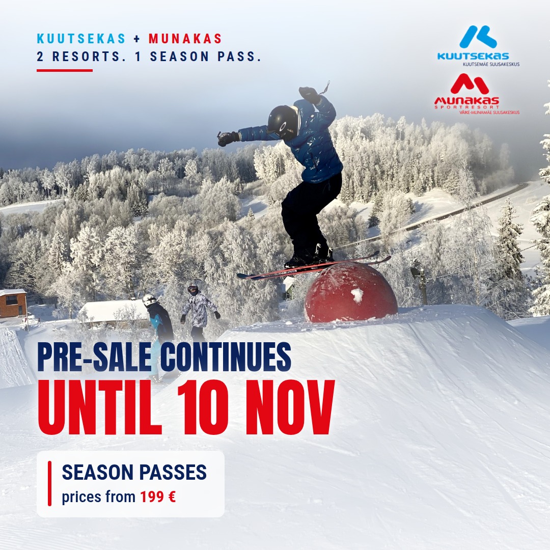 SEASON PASS PRESALE CONTINUES UNTIL 10.11!